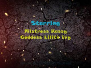 adult clip 43 Club Stiletto - Mistress Kassy and Goddess Lilith Ivy - Breaking in the Newbies face - FullHD 1080p, creampie fetish on femdom porn -0