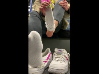 xxx video clip 42 anas socks 15-01-2021-2009226938-I wonder if anyone has a foot fetish on this train  Wearing Nike airforces and Nike socks | feet | feet porn first foot fetish-5