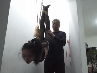 china rope bondage shibari ballgag suspension-9