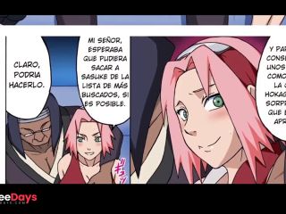 [GetFreeDays.com] SAKURA X HINATA fucking the feudal lord to save Sasuke - Naruto Porn Manga Sex Leak July 2023-0