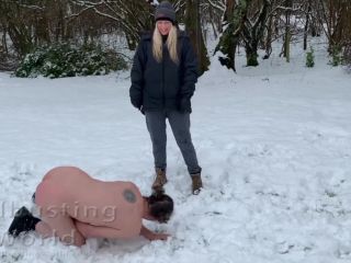 online adult clip 48 blood fetish porn femdom porn | Ballbusted In The Snow By Nikki Whiplash | nikki whiplash-8