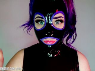 online xxx clip 31 Latex Barbie - Heavy Rubber And Tied Up Balls, rubber femdom on pov -9