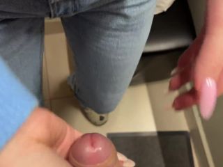 A Real Creampie In The Fitting Room Cum In My Tight Pussy While I Try On Jeans. Feralberryy 1080p-3