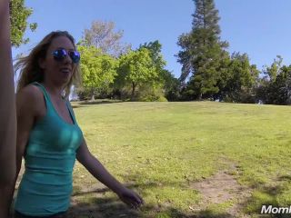 Blonde MILF nature walk  anal-4