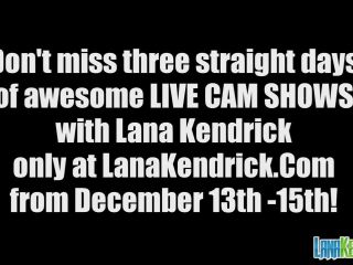 Lana Kendrick - Live Cam  Announcement-6