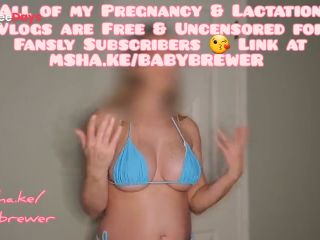 [GetFreeDays.com] Sexy MILF Pregnancy and Lactation Vlog - One of MANY Weekly Video Updates with Titty Milk on Fansly Porn Leak May 2023-4