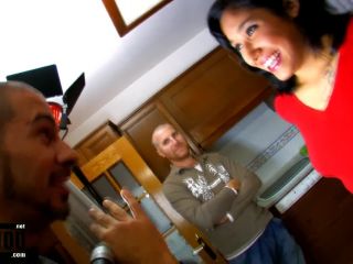 French arab slut fucked hard and squirting in the kitchen-9