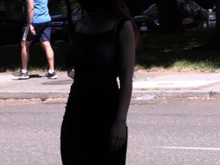 [GetFreeDays.com] Sheer Top Park Walk - Shy Goth hardcore furry porn-4