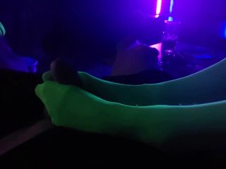 Blacklight neon stockings-4