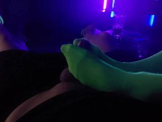 Blacklight neon stockings-7