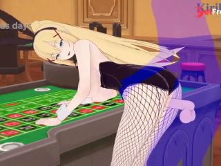 [GetFreeDays.com] Darkness Bunny Girl and I have intense sex in a casino. - KonoSuba Hentai Sex Video February 2023-8