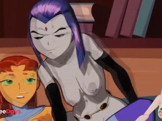 [GetFreeDays.com] Starfire and Raven were thoroughly fucked Porn Stream November 2022-3