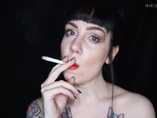 Goddess Isabel - Brunette Goddess Smoking-0