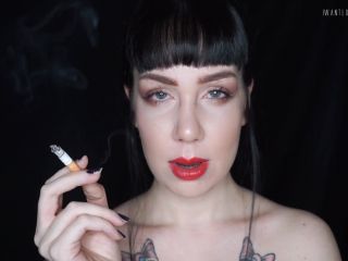 Goddess Isabel - Brunette Goddess Smoking-6