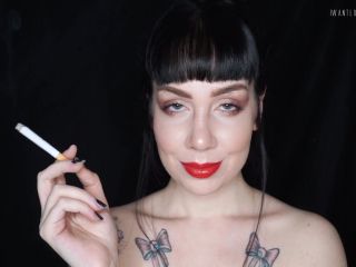 Goddess Isabel - Brunette Goddess Smoking-7