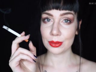 Goddess Isabel - Brunette Goddess Smoking-9