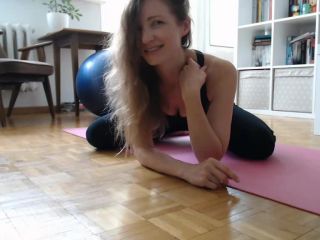 M@nyV1ds - LulaMum - Step mom fucks step son on yoga mat-1