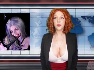 xxx video 27 PrincessBerpl - News Anchor Anal Live On Air  | cosplay | fetish porn best anal-0