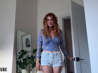 Big Booby Redhead Housesitter Breaks The Rules While My Mom Was Gone fetish  Elly Clutch -0