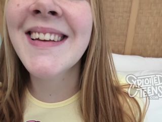 Redheaded Teen With Freckles And Red Pubic Hair Sucks Cock-2