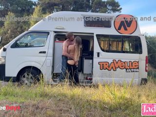 [GetFreeDays.com] Picked Sexy Slut From Streets In A Van And Fucked Her Roadside In Public Sex Video April 2023-1