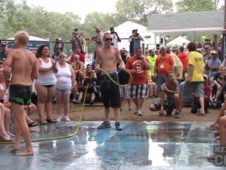 Nudes a Poppin 2012 Amateur Contest and Amateur Oil Wrestling Public!-9