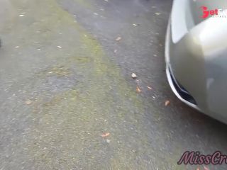 [GetFreeDays.com] Dick flash - I pull out my cock in front of a hot girl between cars on the public street Adult Video March 2023-0