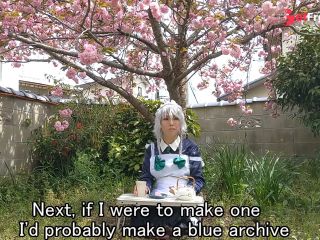 [GetFreeDays.com] sakuya makes mochis with cherry blossomsTouhou cos Porn Stream May 2023-5