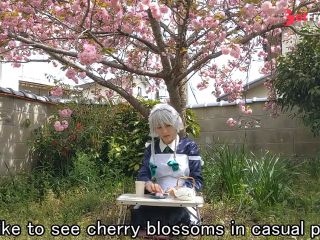 [GetFreeDays.com] sakuya makes mochis with cherry blossomsTouhou cos Porn Stream May 2023-7
