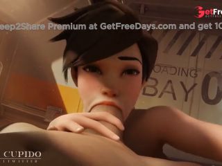 [GetFreeDays.com] Tracer Trying Hard to Give the Best Blowjob Overwatch Grand Cupido Porn Film February 2023-6