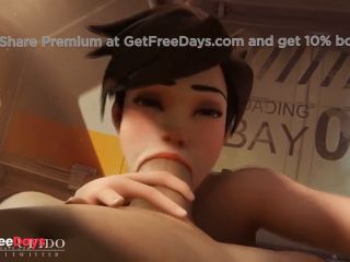 [GetFreeDays.com] Tracer Trying Hard to Give the Best Blowjob Overwatch Grand Cupido Porn Film February 2023-8