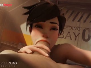 [GetFreeDays.com] Tracer Trying Hard to Give the Best Blowjob Overwatch Grand Cupido Porn Film February 2023-9