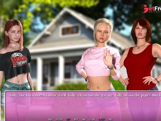 [GetFreeDays.com] SUMMER IN THE CITY 1  Lesbian Visual Novel Gameplay HD Porn Stream June 2023-2