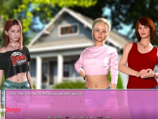 [GetFreeDays.com] SUMMER IN THE CITY 1  Lesbian Visual Novel Gameplay HD Porn Stream June 2023-3
