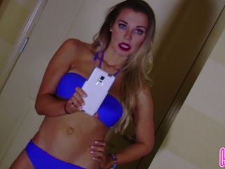 Humiliatrix Bikini Goddess Remi Catches You Jerking and Humiliates You for It-6