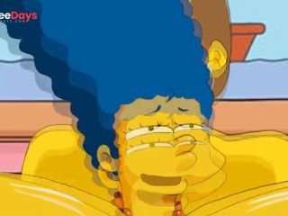 [GetFreeDays.com] The Simpsons Parody Marge and Neds Sinful Encounte Sex Clip May 2023-0