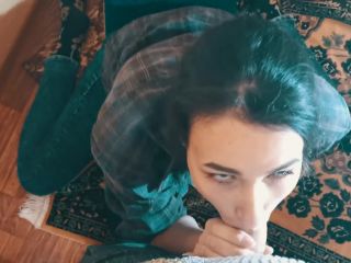 MikeGSparda in 017 She could not help Laughing ⁄ Blowjob from Girlfriend ⁄ POV 4K Blowjob on pov -7
