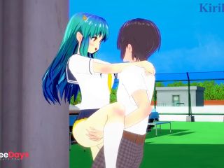 [GetFreeDays.com] Lum and I have intense sex on the rooftop. - Urusei Yatsura 2022 Hentai Porn Film October 2022-2