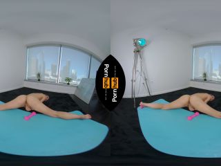 VR 180  Milana Ricci Working Out At Home-6