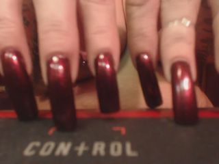 Erikaxstacy Vixen Red Long Nails Fetish Milf!-3