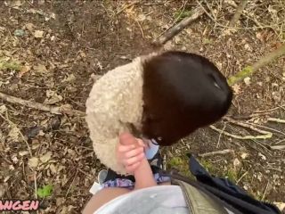 porn clip 41 LisaLangen - 2. Userdreh, ist das jetzt noch normal - Erster Outdoor Blowjob mit cumshot  on amateur porn big tits hardcore gangbang-4