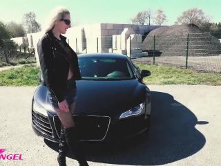 MyDirtyHobby presents CamAngel – Audi R8 Probefahrt und Outdoor Sex, amateur taboo on milf porn -5