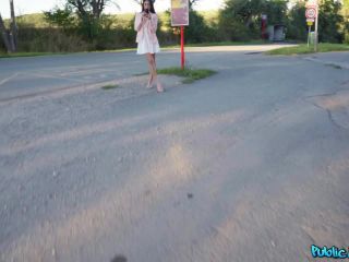 Skinny Russian Bus Stop Pickup Skinny!-0