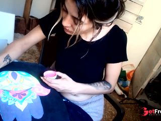 [GetFreeDays.com] chica estudiando cute luxury paint Sex Leak June 2023-2