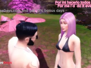 [GetFreeDays.com] 1.5 I meet a pink-haired girl and she sucks me and I fuck her outdoors next to a waterfall Sex Leak November 2022-8