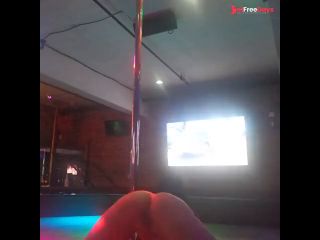 [GetFreeDays.com] Playing on the pole at work Porn Video December 2022-3