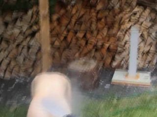 Outdoor Shower - male domination - femdom porn bdsm lesbian fisting squirting-7