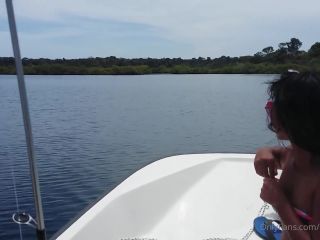 Onlyfans - heatherdeep - Top less boat outdoor with Donny long - 22-10-2020-4