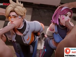 [GetFreeDays.com] Dva With Tracer Do Hard Gangbang Blowjob And Getting Cum in Mouth  Exclusive Overwatch Hentai 4k Porn Leak March 2023-0