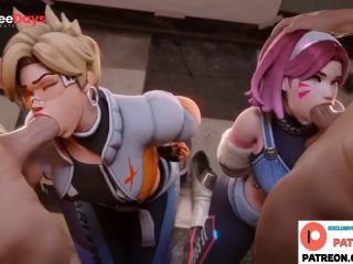 [GetFreeDays.com] Dva With Tracer Do Hard Gangbang Blowjob And Getting Cum in Mouth  Exclusive Overwatch Hentai 4k Porn Leak March 2023-1